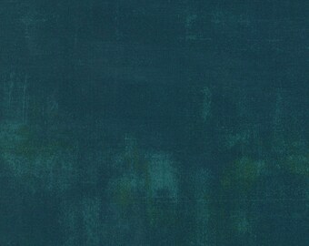 Moda Grunge Dark Jade (30150 229) 1/2 Yard Increments