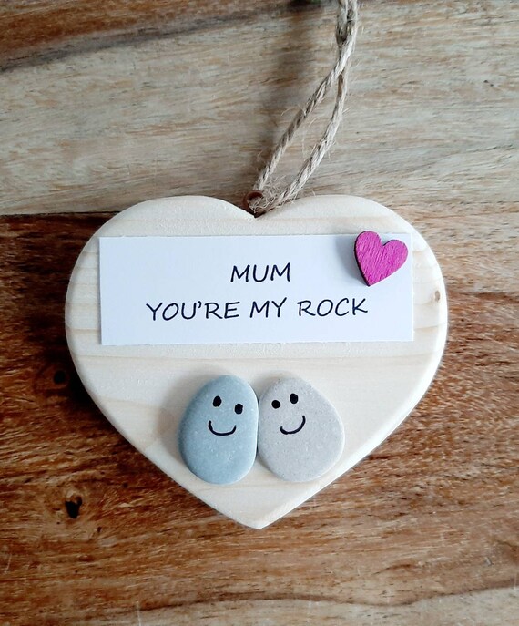 Mum I Love You More Each Day Sentimental Rock Ornaments Mother's Day G