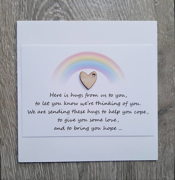 Thinking of You Greeting Cards. Encouragement Greeting Cards. Etsy UK