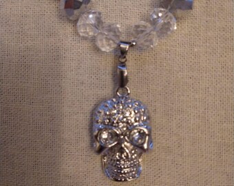 Sugar Skull Choker Necklace