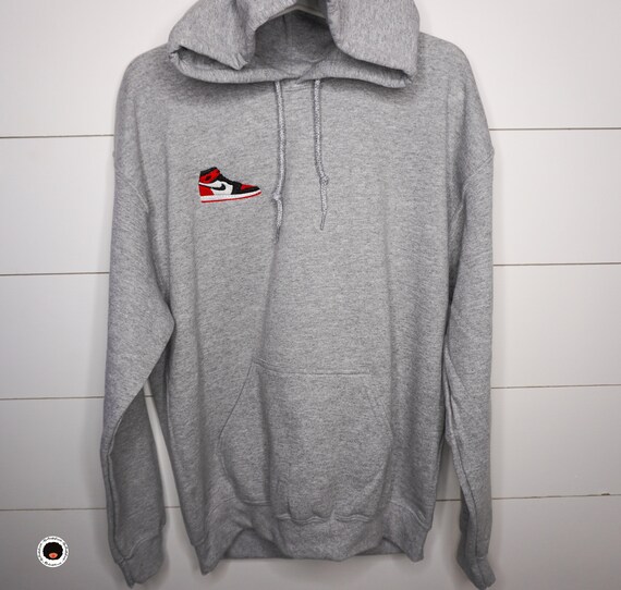 jordan 1 embroidered hoodie