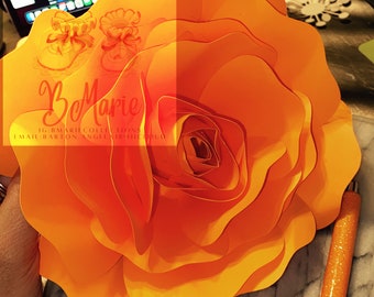 紙の花のたるみ