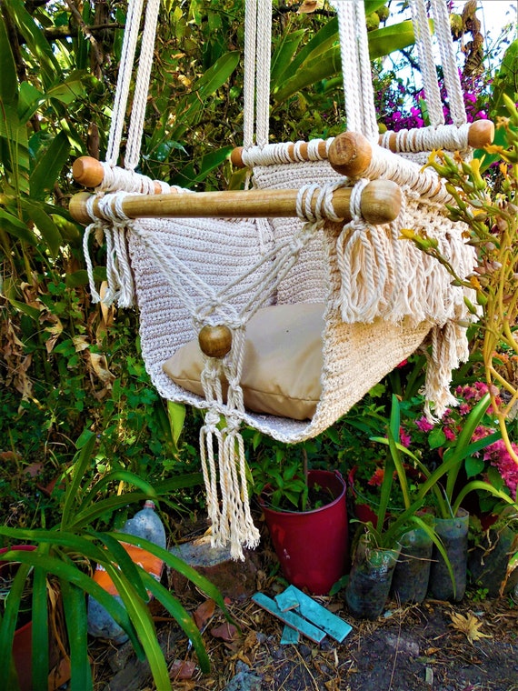 Macrame baby hammock hotsell