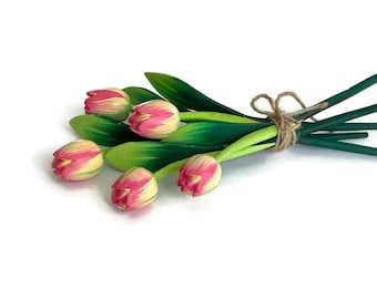 Wooden Tulips