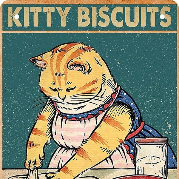 Vintage Black Cat Etsy