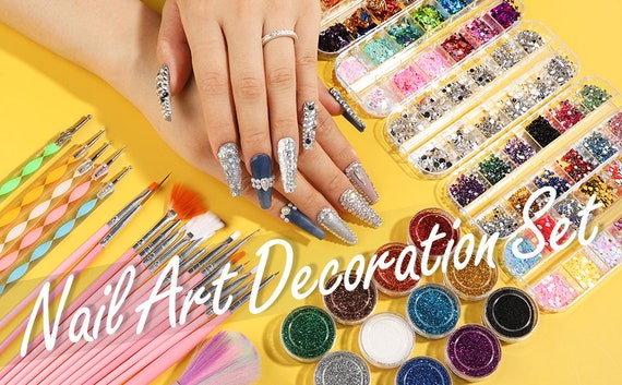 Kit 31 Piezas De Pinceles Para Uñas Acrílico Manicura Y Decoración