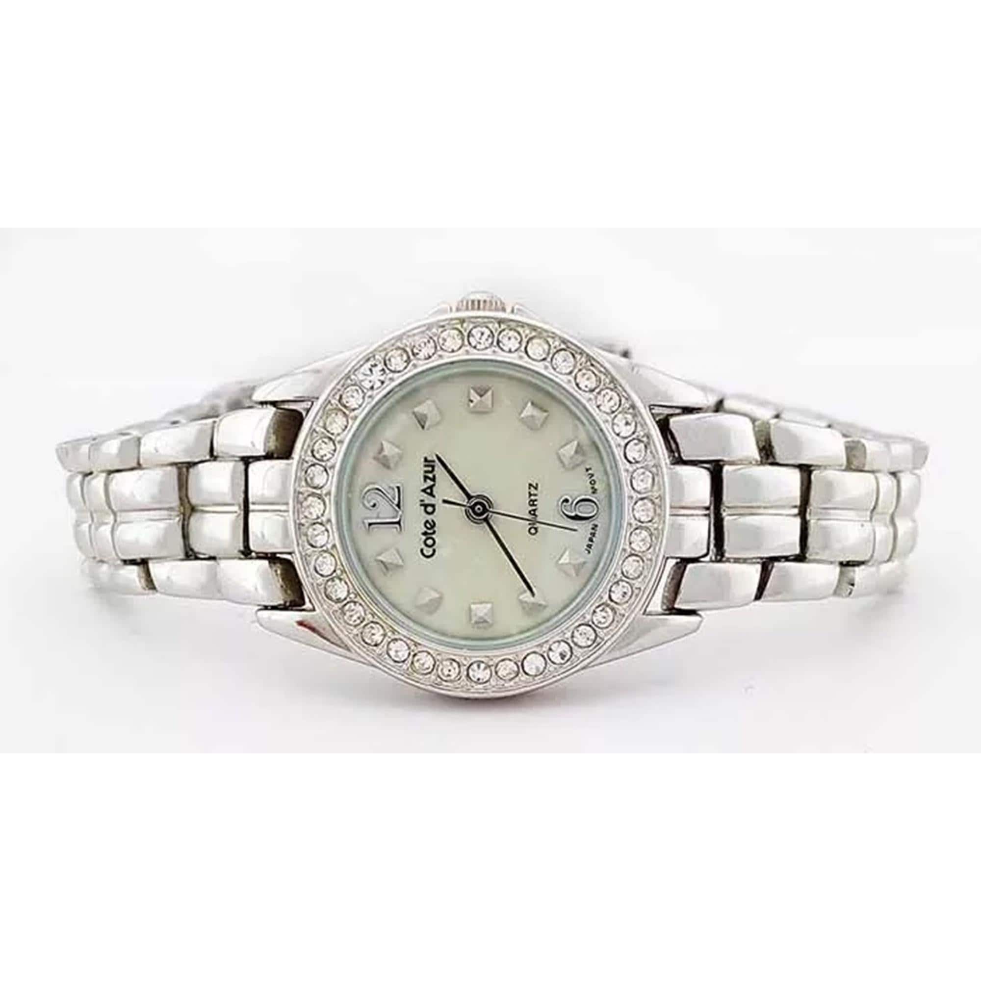 White Sapphire Watch Stainless Steel - Etsy display picture 2
