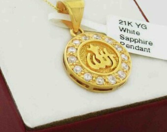 21k Arabic Pendant - Etsy
