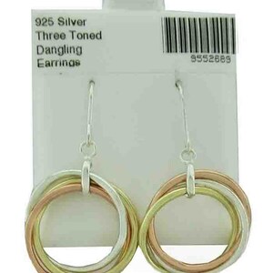 High Polished Hoop Earrings Solid 925 Silver