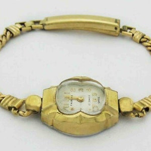 Fairwak Lady&#39;s Watch Swiss Stainless Steel 10K Dols Plated Bezel
