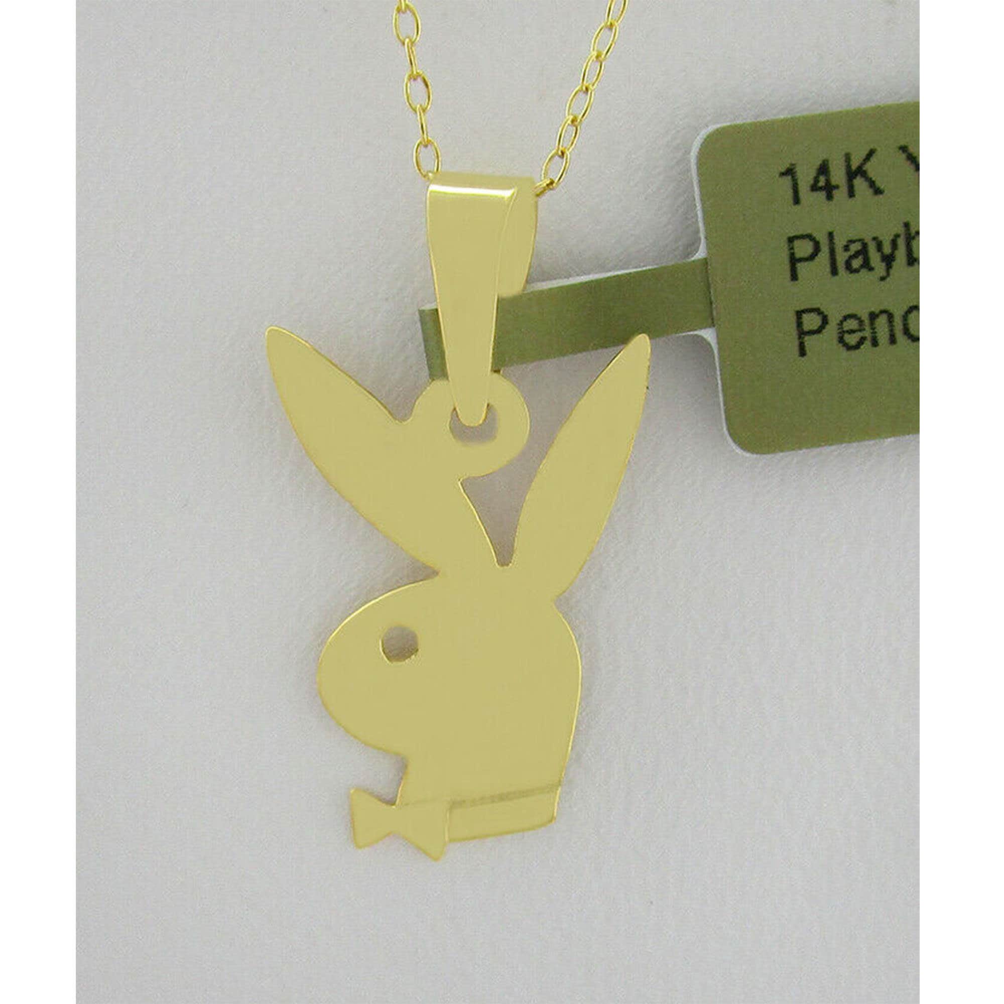 Playboy necklace gold - Etsy 日本