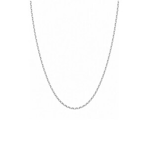 Paperclip Interlocking Chain Necklace Solid .925 Sterling Silver
