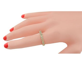 Genuine 2.20 Cts Yellow Topaz Infinity Ring .925 Silver (rose) - Etsy