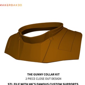 The Gunny: Neck Collar Armor 3D printable