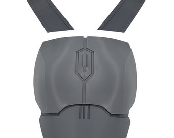 Heiress Chest Armor Kit – Mandalorian Armor for LARP & Cosplay, Lightweight Durable Design