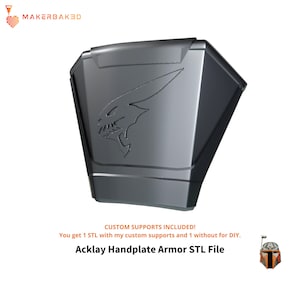 Acklay Hand Armor 3D Printable