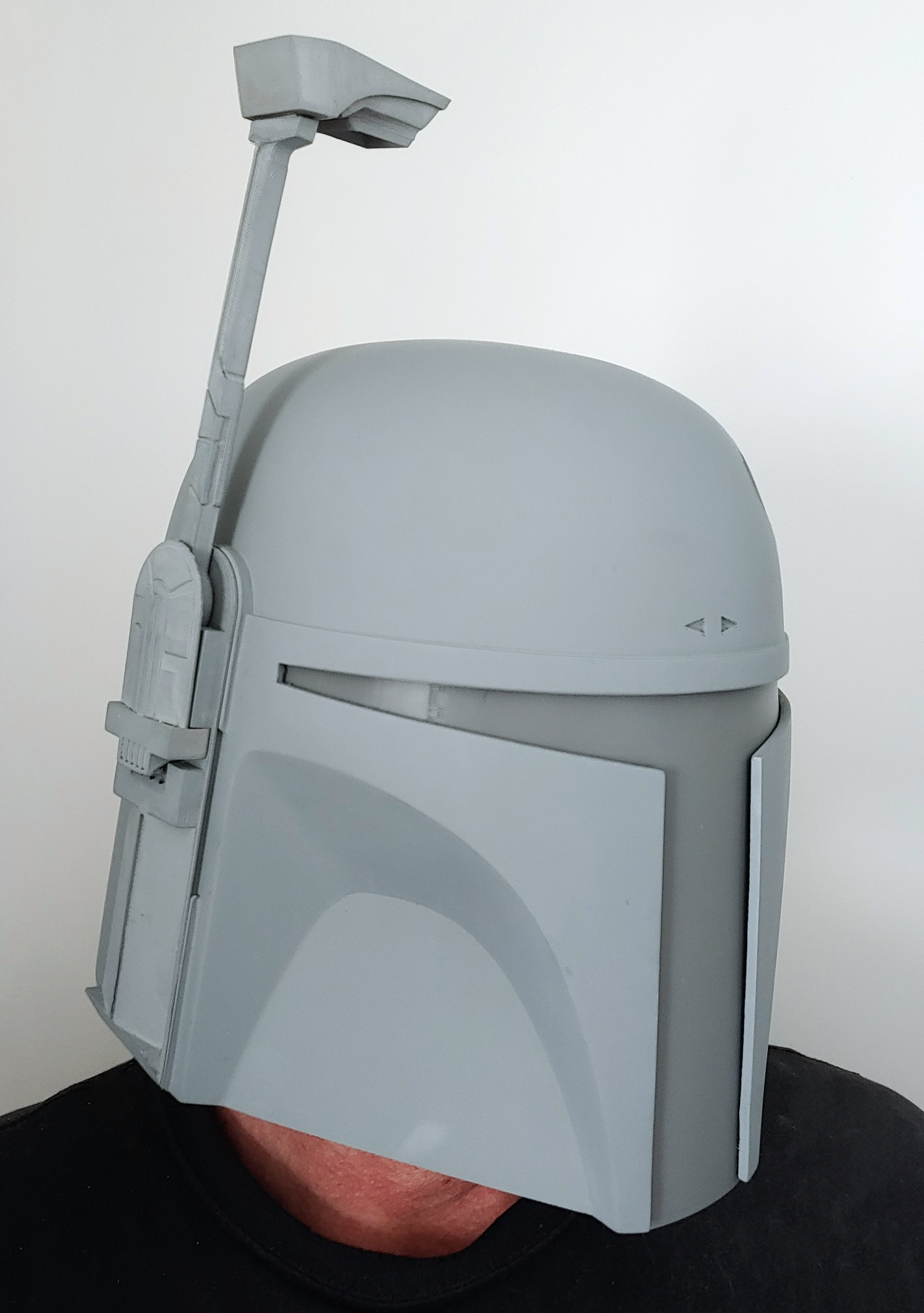 Deluxe Mandalorian Helmet Kit Ready To Paint