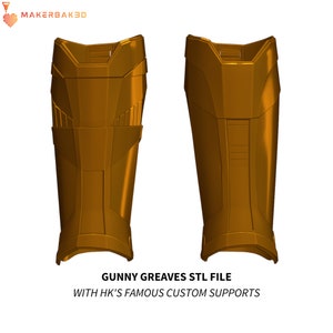 Gör-det-själv utskrivbara benskydd för den ultimata prisjägaren - Mandalorian Cosplay Gear bild 3
