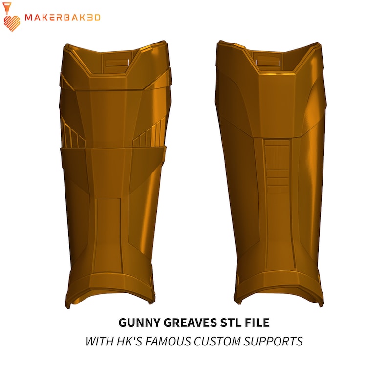 Gör-det-själv utskrivbara benskydd för den ultimata prisjägaren - Mandalorian Cosplay Gear bild 3