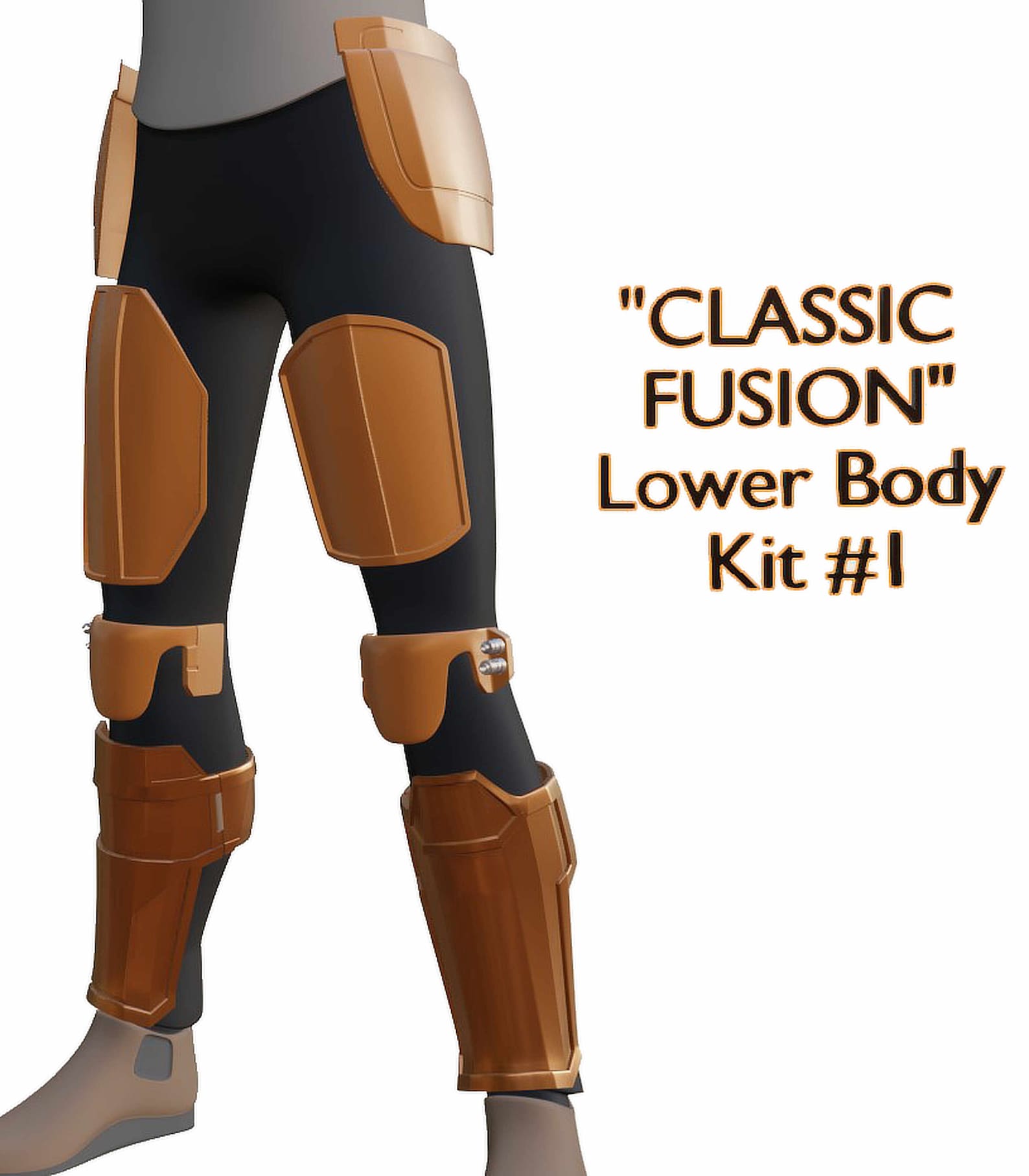 Leg Armor Kit With Tailplate CMF Etsy UK