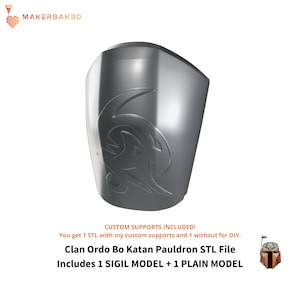 Clan Ordo Heiress Shoulder Armor 3D printable