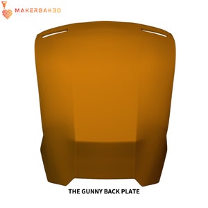 The Gunny Back Armor 3D printable