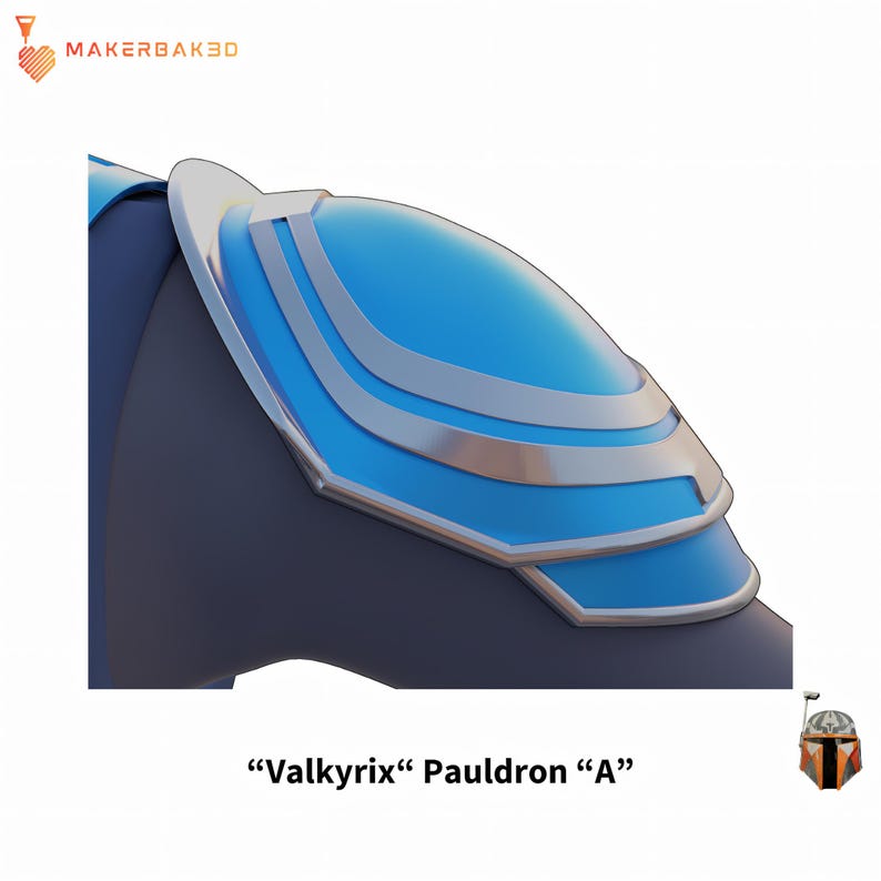 Valkyrix Female Armor Kit – Mandalorian Cosplay, LARP Roleplay Style A