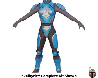 BUNDLE Mandalorian Valkyrix Sexy Star Wars Cosplayer 3D Printable Fantasy Cosplay Costume Accessories