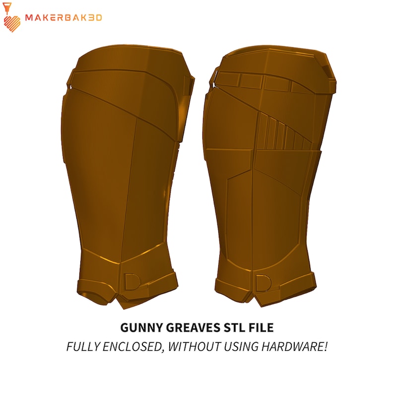 Gör-det-själv utskrivbara benskydd för den ultimata prisjägaren - Mandalorian Cosplay Gear bild 7