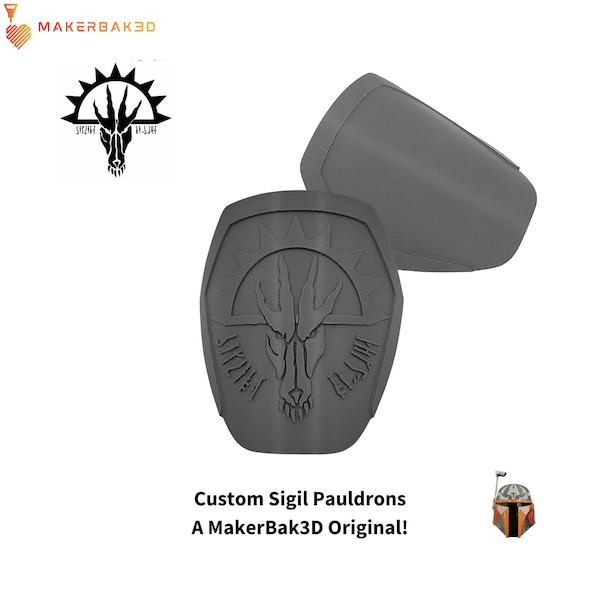 Custom Sigil Shoulder Armor