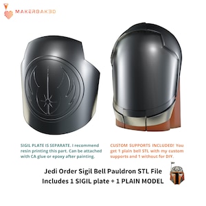 The Order Bell Shoulder Armor 3D printable