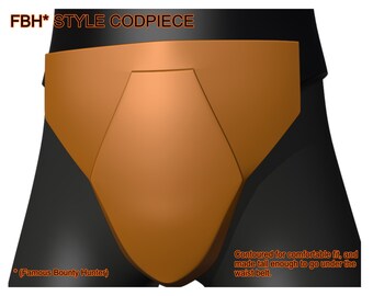 Classic Bounty Hunter Codpiece Armor 3d printable