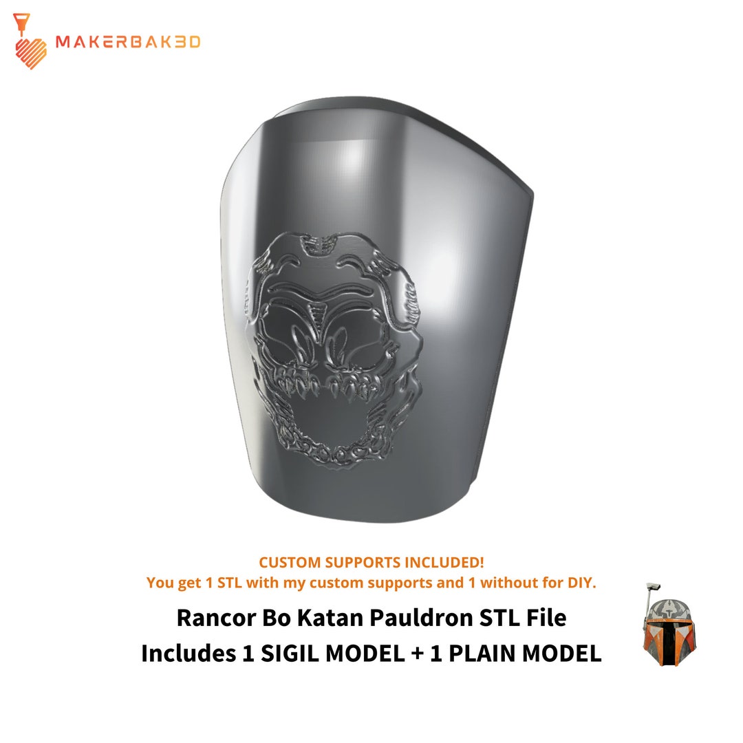 Rancor Heiress Shoulder Armor 3D Printable - Etsy