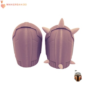 Spike Bell Shoulder Armor 3D Printable