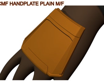 Plain Hand Armor 3D Printable