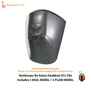 Mythosaur Heiress Shoulder Armor 3D Printable