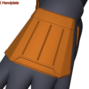 Heiress Hand Armor 3D Printable