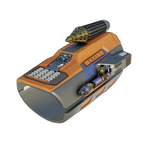 Gen3 Gauntlets 3D Printed Kit for Cosplay, Sci-Fi Costume