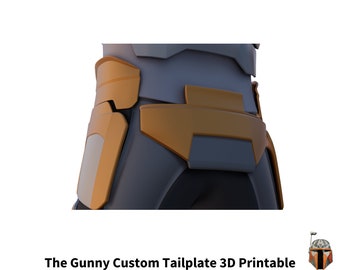 The Gunny Tail Armor 3D printable
