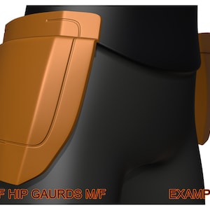 Bounty Hunter Dad Hip Armor 3D printable