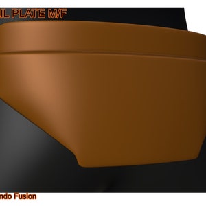 Classic Bounty Hunter Tail Armor 3D printable