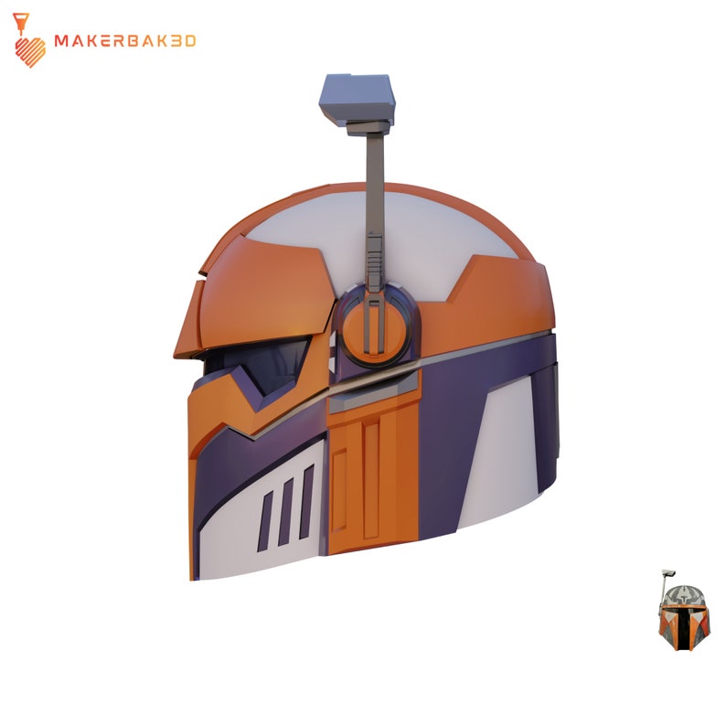Heavy Cosplay Helmet KIT the Berserker Mandalorian 3D Print Etsy