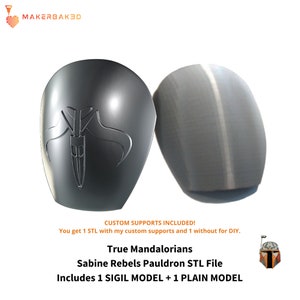 True Warriors Rebel Shoulder Armor 3D printable