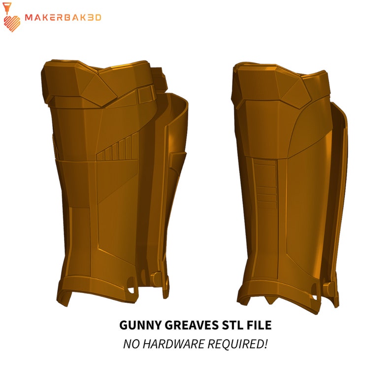 Gör-det-själv utskrivbara benskydd för den ultimata prisjägaren - Mandalorian Cosplay Gear bild 4