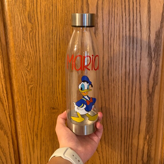 Donald Duck Water Bottle Etsy