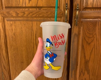 Donald Duck Starbucks Cold Cup