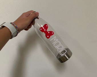 Minnie Mouse Bow Water Bottle