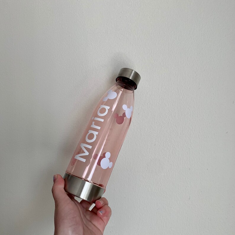 Personalized Mickey Mouse Water Bottle image 2