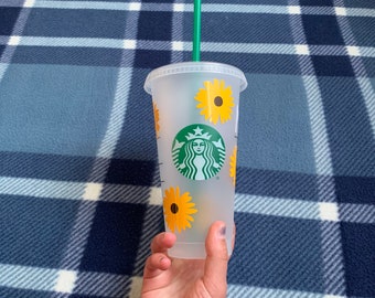 Coupe Starbucks tournesol