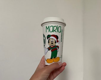 Mickey Mouse Noël Starbucks Hot Cup